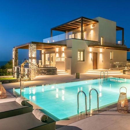 Kymo Instyle Villa - Sea View Private Pool Jacuzzi Kokkini Hani Exteriör bild